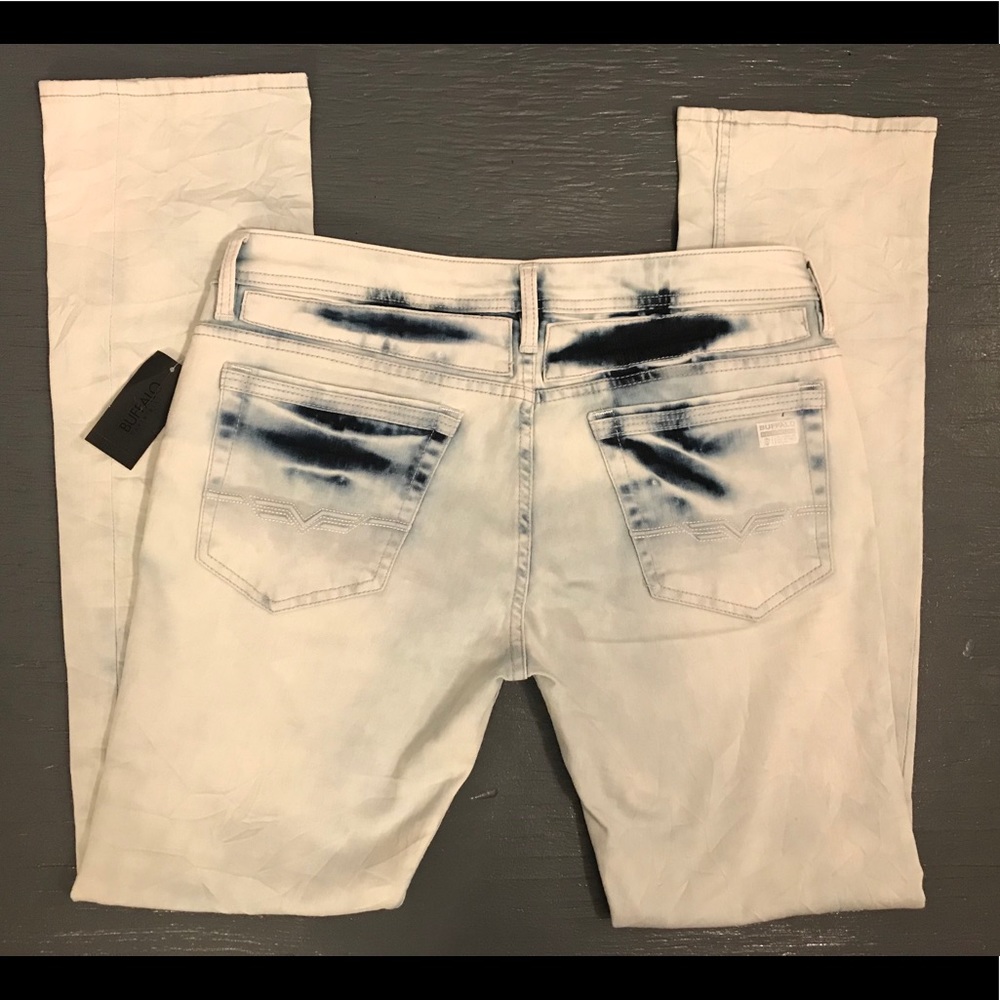 🆕WOMENS 34x32 Buffalo David Bitton Mid Rise Jeans
